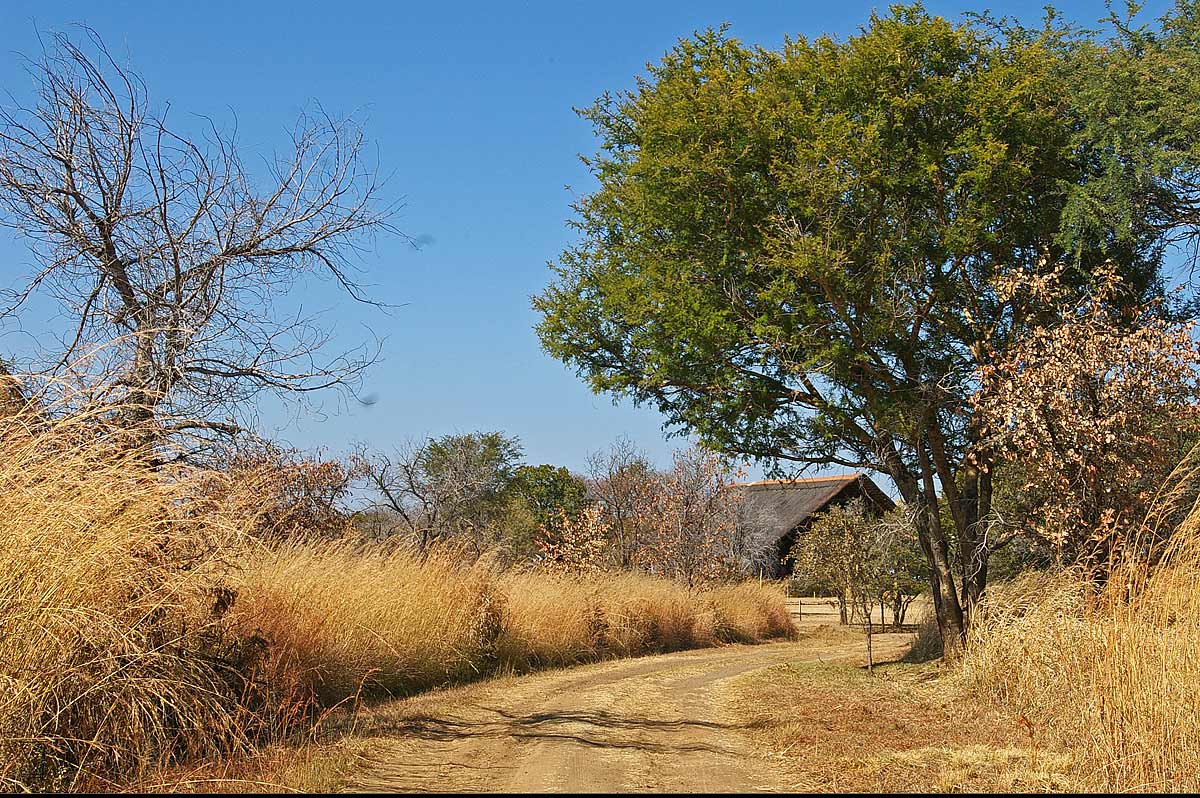 Entrance to lodge, Livingstone Guest Farm